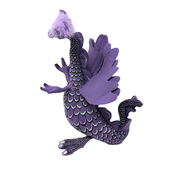 ANNALEE Purple Dragon Doll Figure Poseable 12 in 2020 Retired Collectible 311720 - Picture 3 of 12